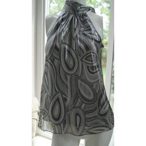 INC International Concepts Silver Blouse